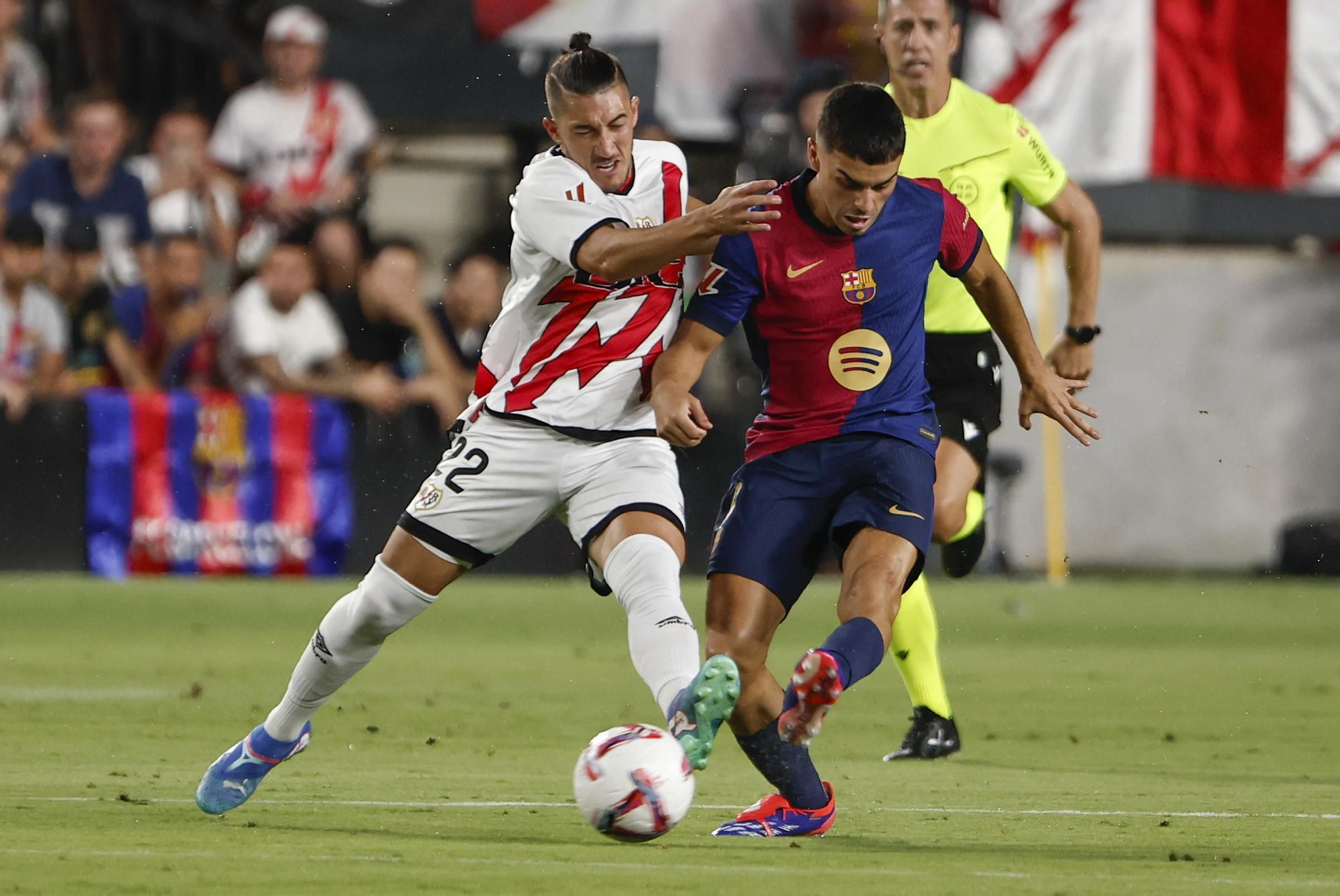 El Rayo Vallecano - Barça, en fotos