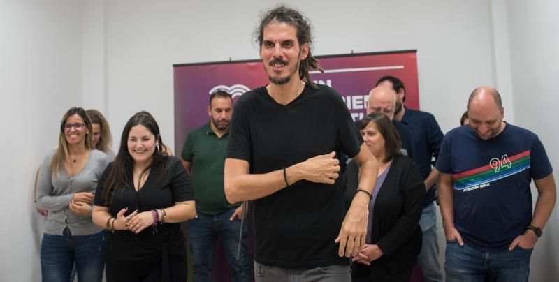 Noche electoral de Podemos en Santa Cruz