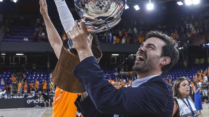 Triple reto de Enric Carbonell: Valencia Basket, Roig Arena y Fundación Trinidad Alfonso