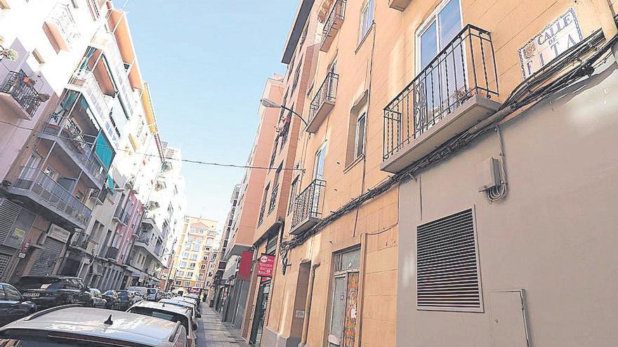 Calle Fita de Zaragoza.