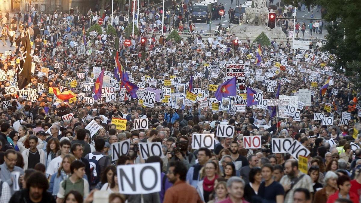 Manifestación Rodea el Congreso.