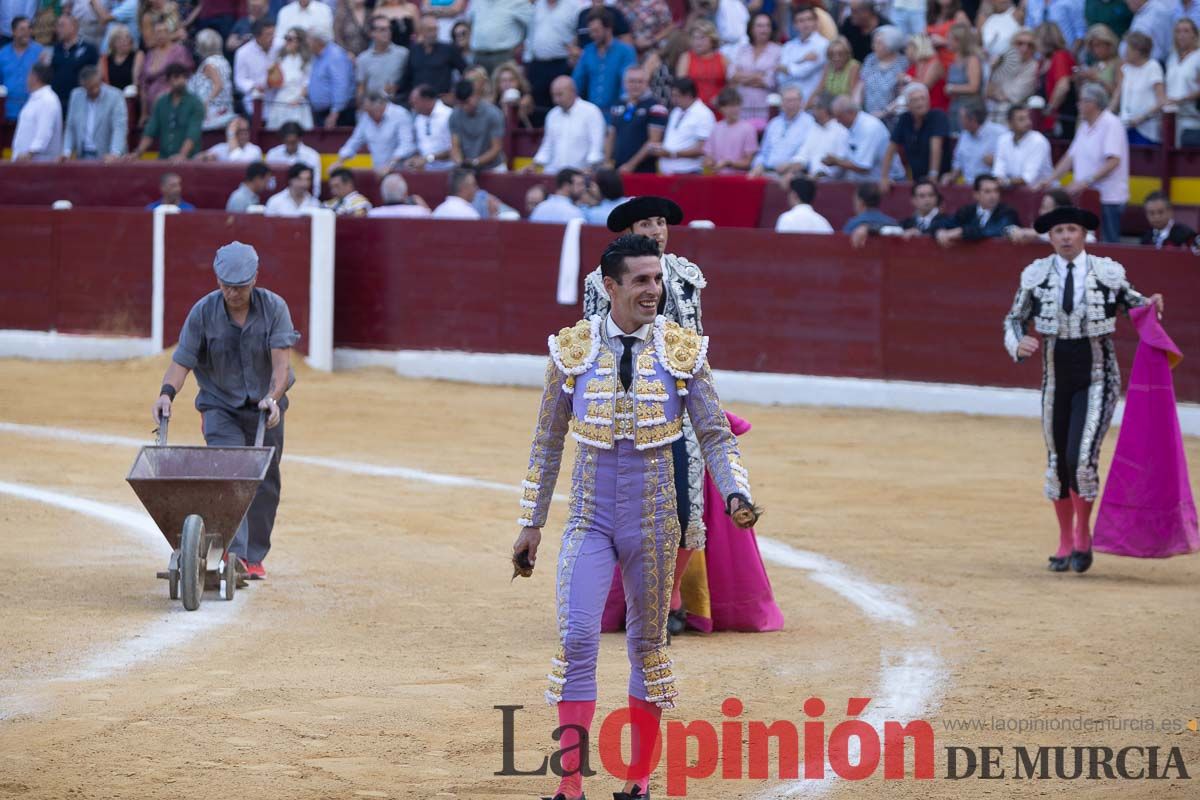 Segunda corrida de la Feria Taurina de Murcia (Castella, Manzanares y Talavante)