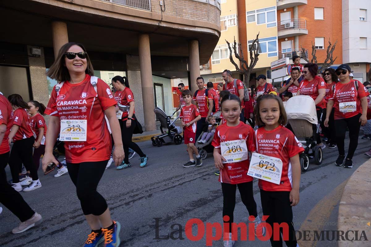 Marcha de la ONG Delwende en Caravaca