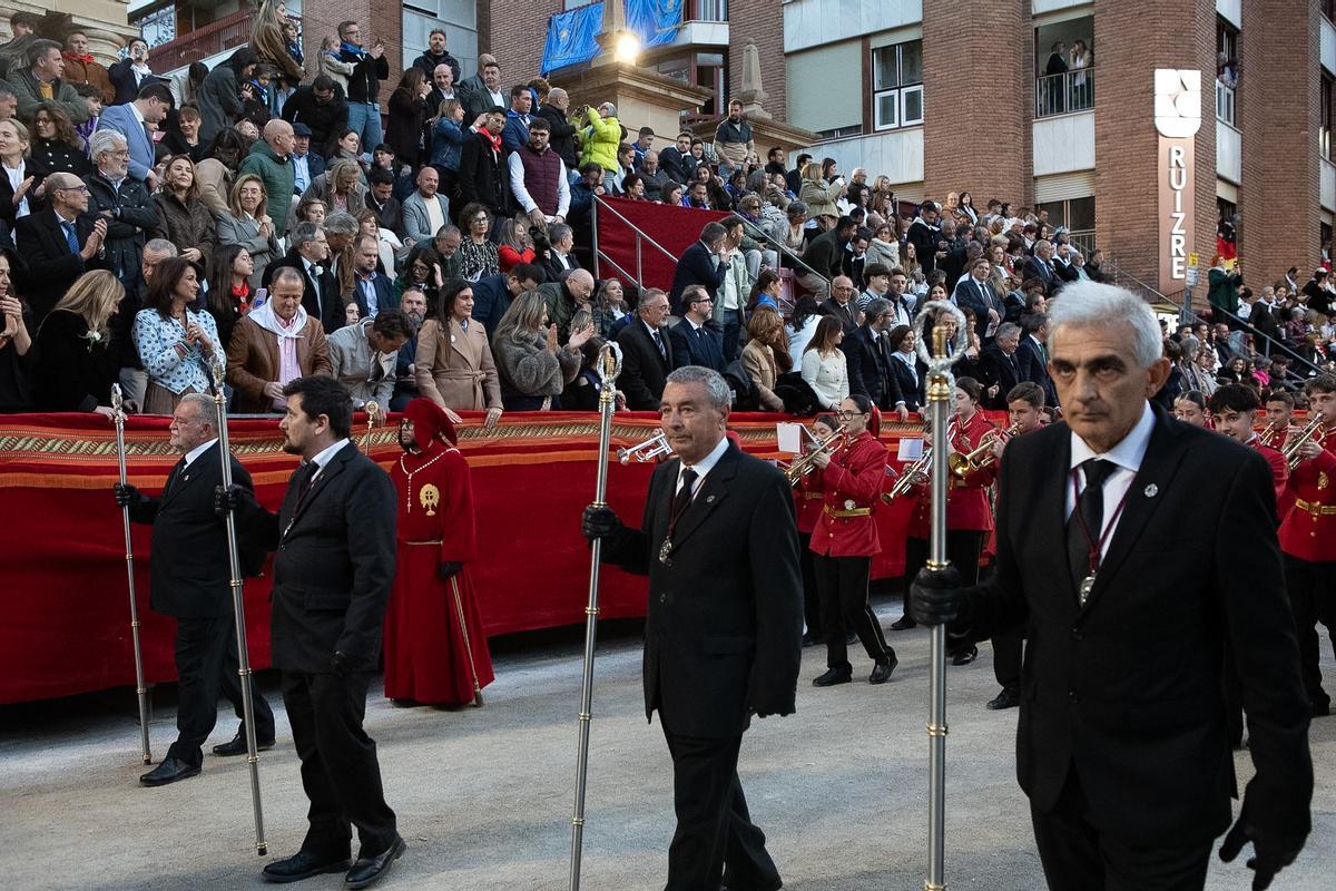 La procesión del Viernes Santo de Lorca, en imágenes