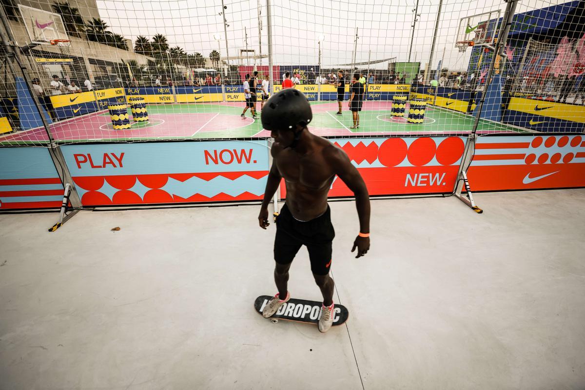 El skate es uno de los deportes más practicados en 'Play Now'