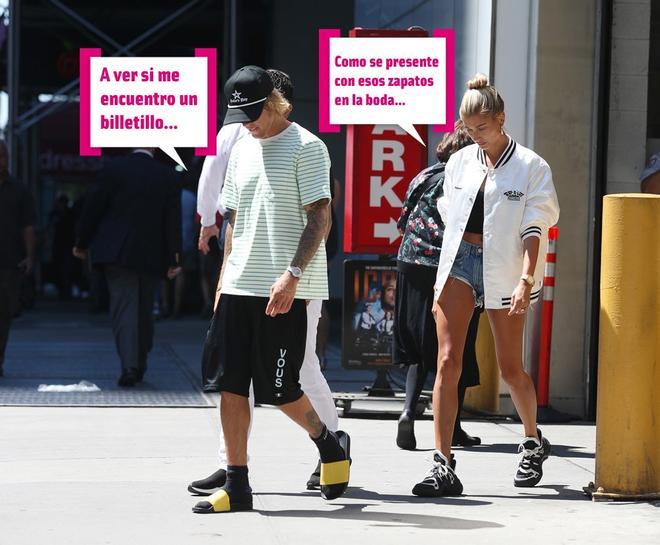 Justin Bieber y Hailey Baldwin de paseo por Nueva York