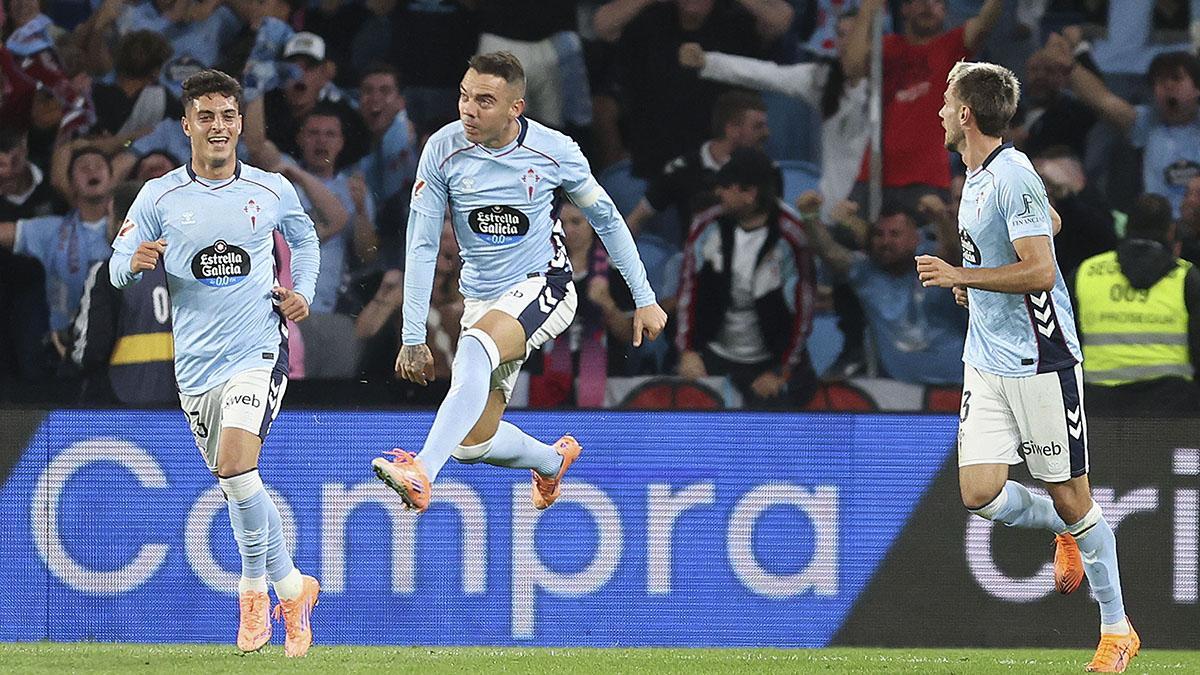 Iago Aspas hace historia ante el Atlético: "Siento mucho orgullo"