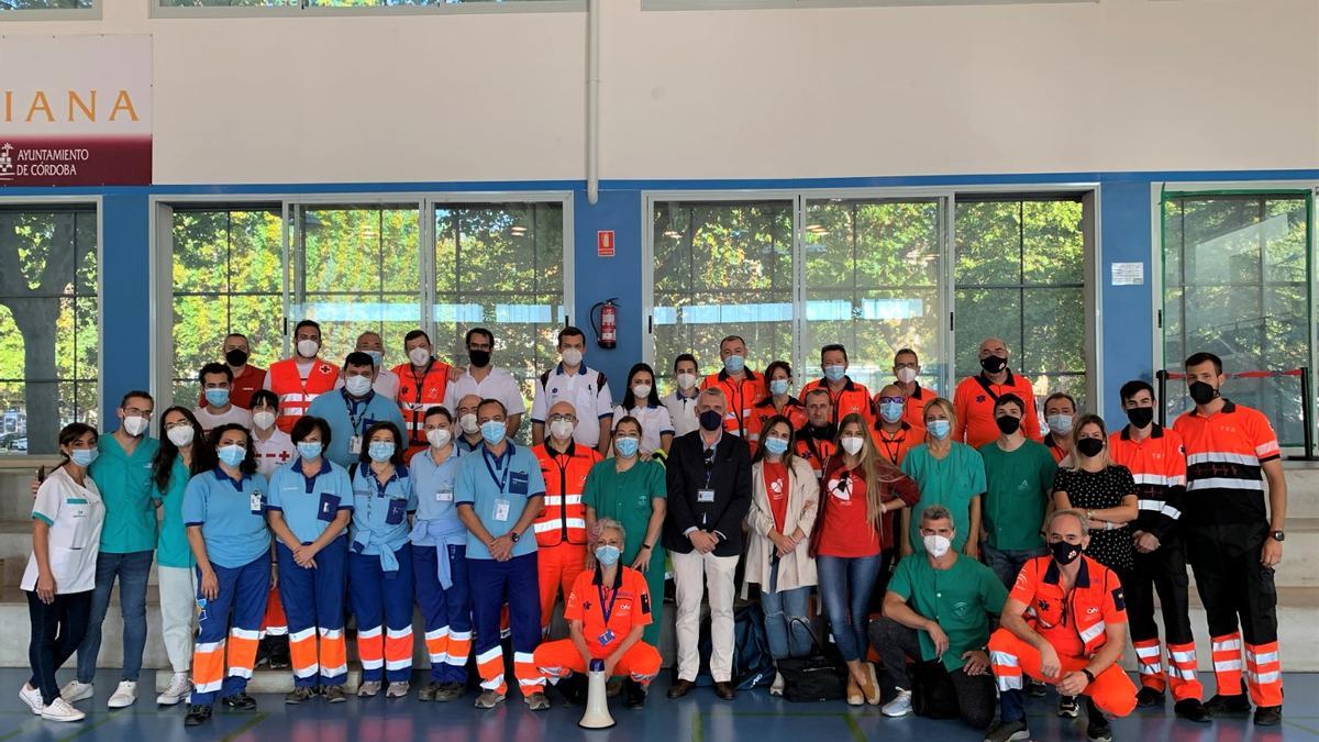 Participantes en el #Cardiomaratón061.