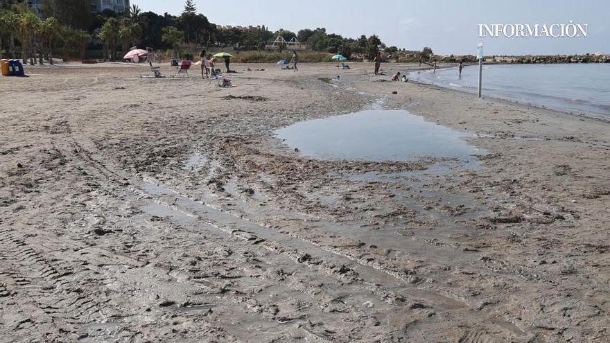 La Almadraba suspende como playa y aprueba como paseo