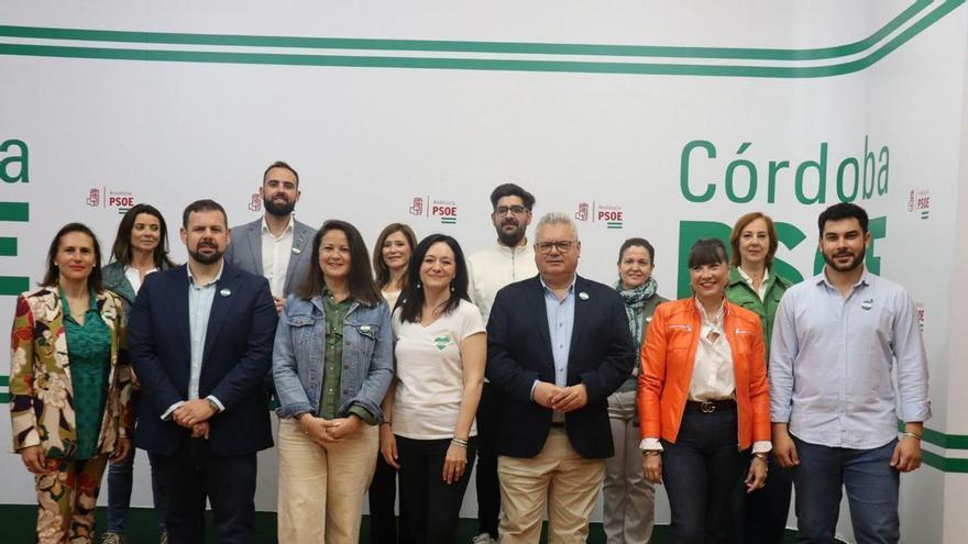 Así es la candidatura del PSOE por Córdoba: veteranía y juventud
