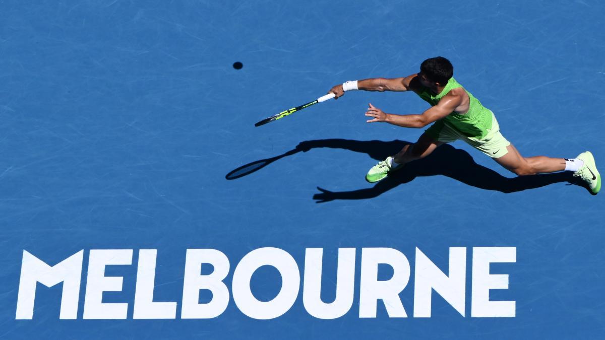 Alcaraz en Melbourne