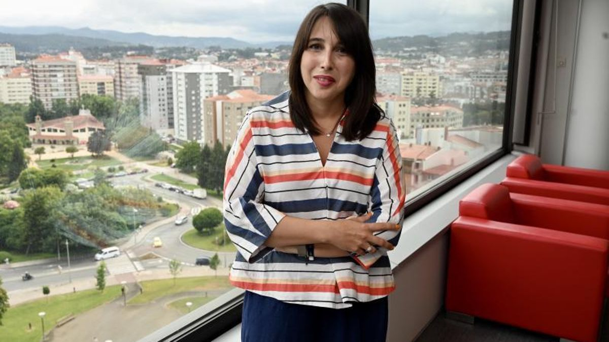 María Jesús Lorenzana, en Pontevedra