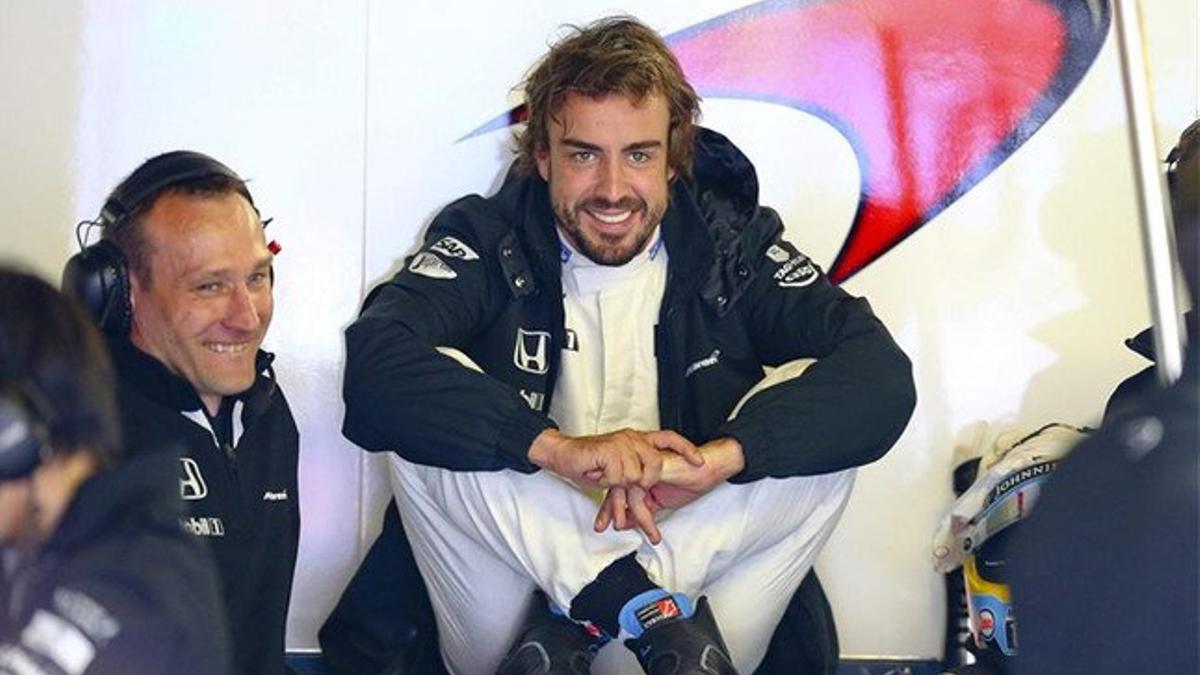 Alonso no desespera y confía en McLaren
