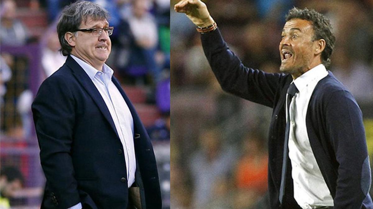 Entre Tata Martino y Luis Enrique hay un mundo de diferencias