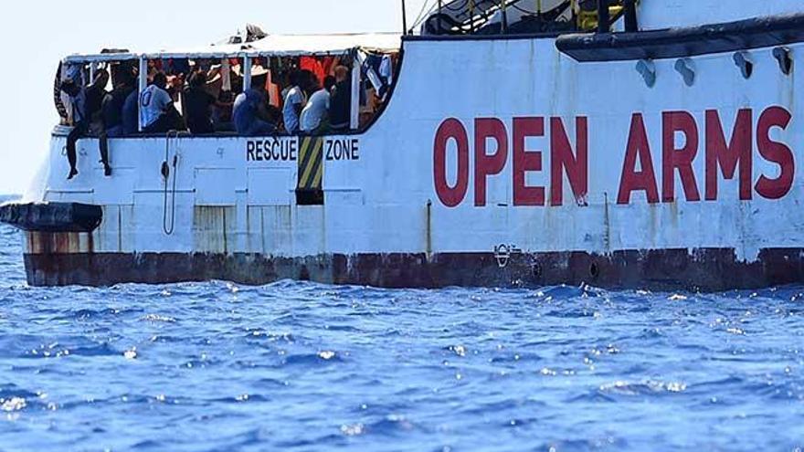 España ofrece Palma y Maó para acoger al &#039;Open Arms&#039;