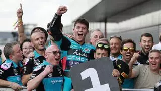 Daniel Holgado encabeza en Brasil un podio íntegramente español en Moto2