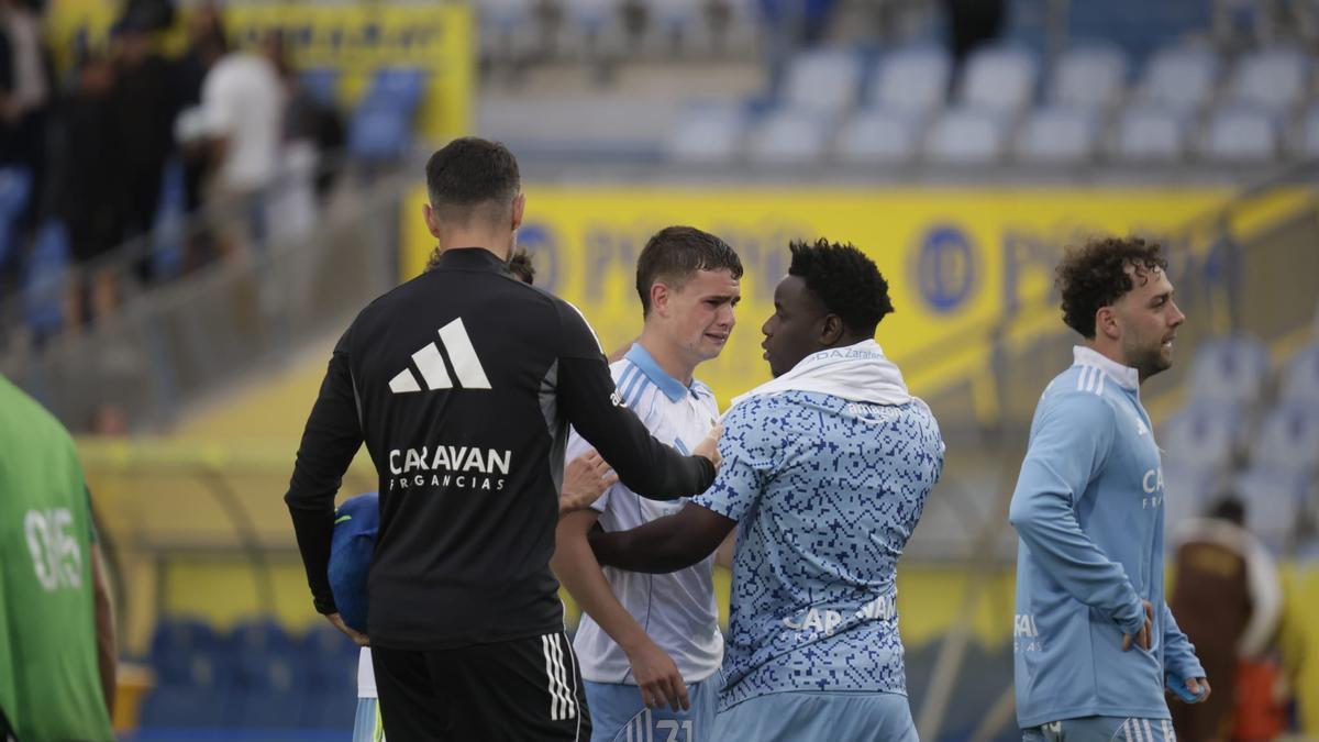 VÍDEO | Lágrimas tras el descenso del Real Zaragoza