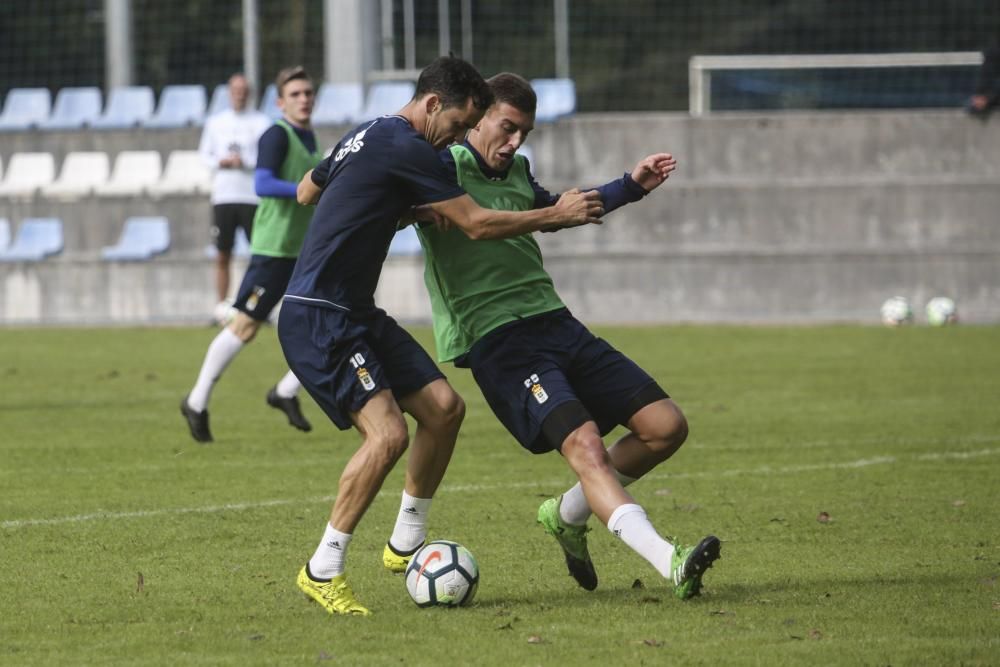 Entrenamiento del Oviedo