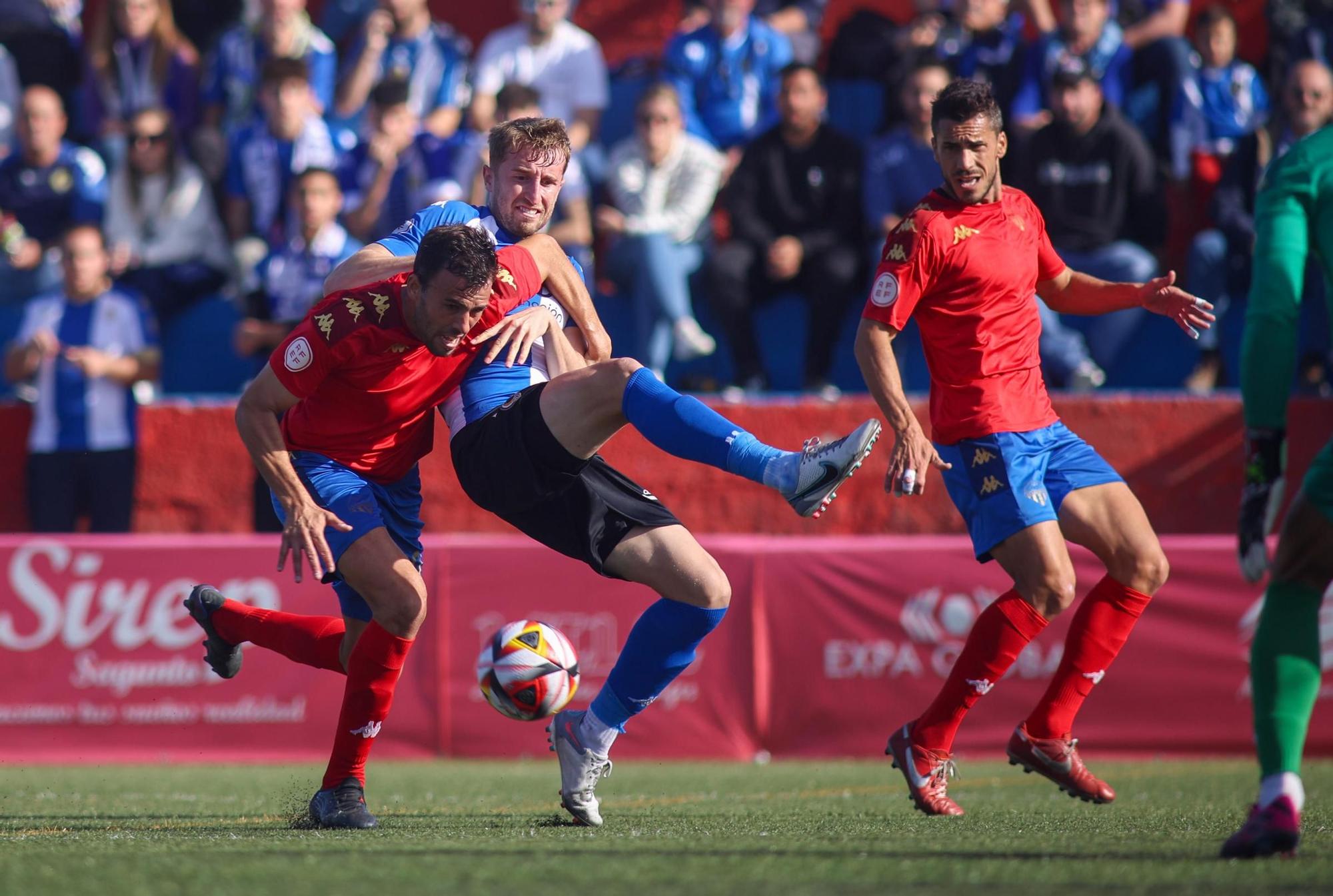 Derrota del Hércules en Sagunto (3-1)