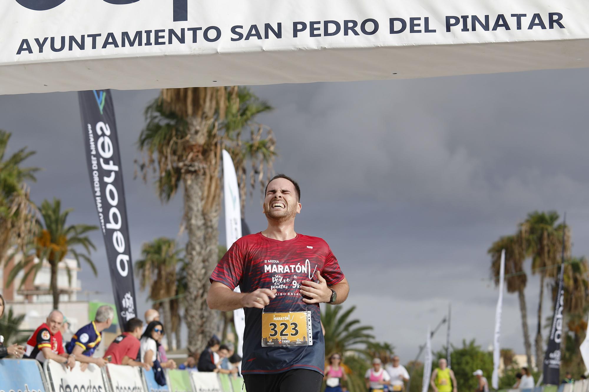 La media maratón Paraíso Salado de San Pedro del Pinatar, en imágenes