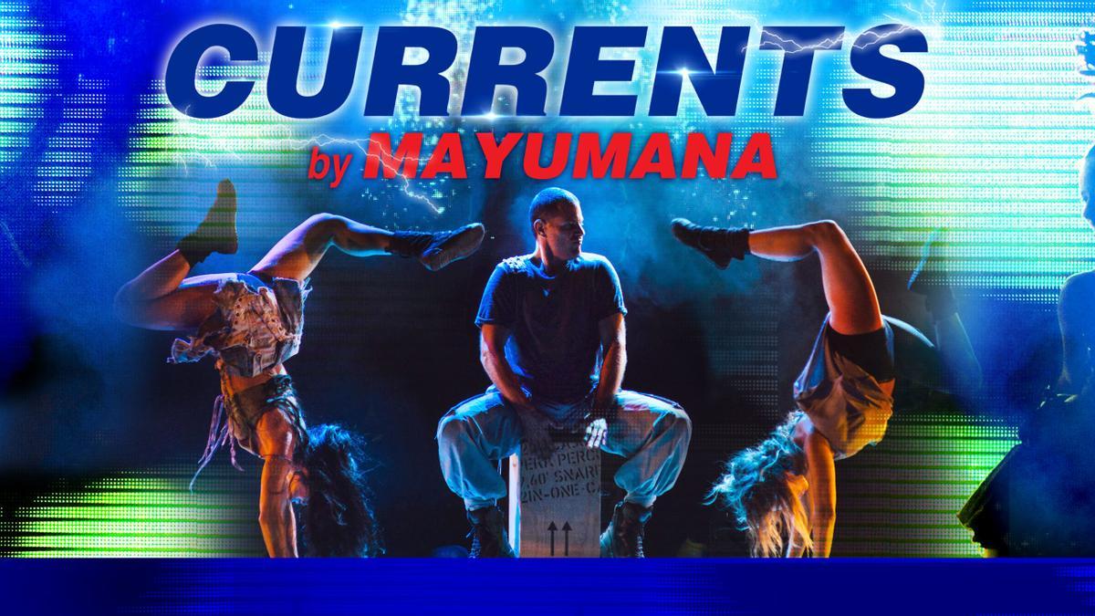 Cartel del espectáculo de Mayumana.