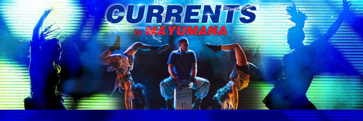Cartel del espectáculo de Mayumana.