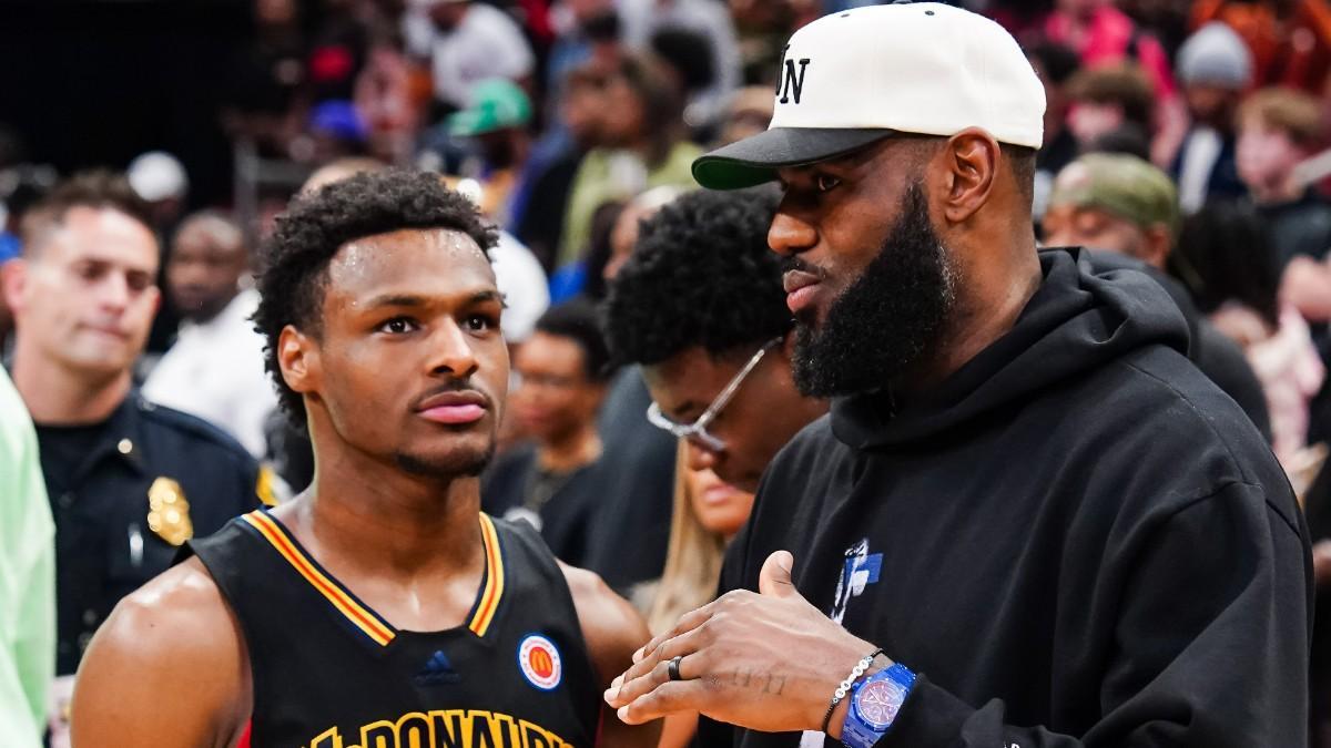 El hijo de LeBron James ya tiene equipo