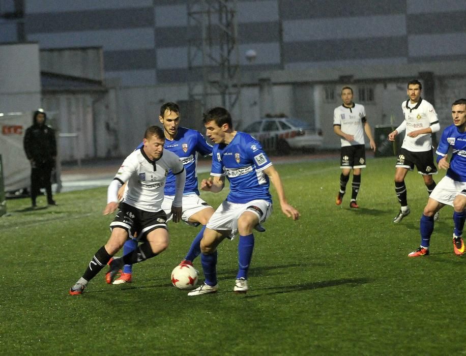 El partido entre el Caudal y el Logroñés, en imágenes