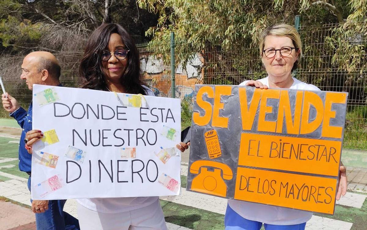 Protesta en la provincia de Castelló.