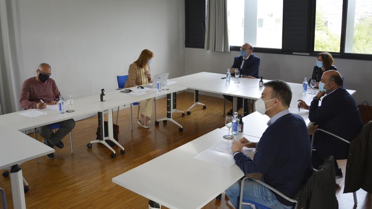 El acto de constitución del consejo consultivo se celebró en el Campus Auga.