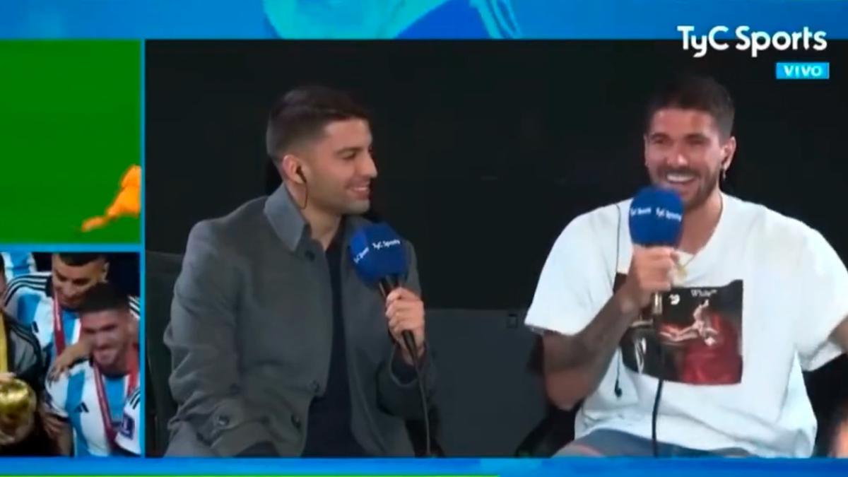 ¡Lo cuenta De Paul entre risas! Simeone, a sus futbolistas argentinos al saber que les pitaba Mateu: "Por favor, ni le hablen"