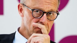 El canciller alemán, Friedrich Merz.