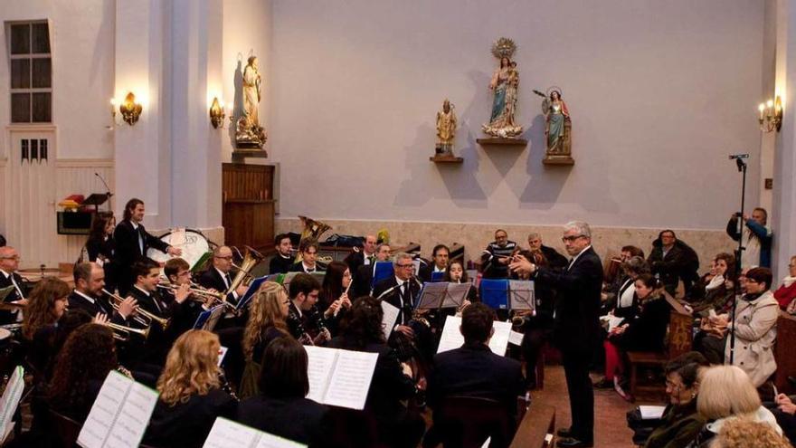 El concierto de la Banda de Música de Laviana.