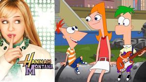 Hannah Montana y Phineas y Ferb
