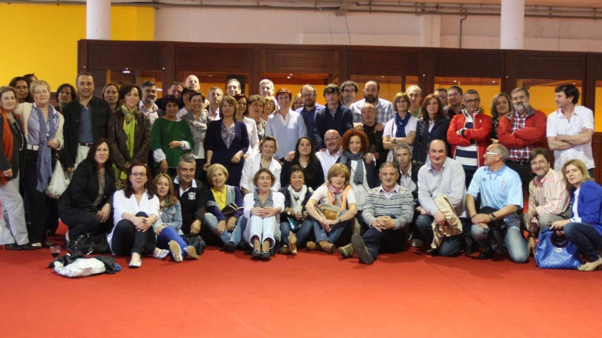 Reencuentro organizado por la generación del 75 hace diez años. |