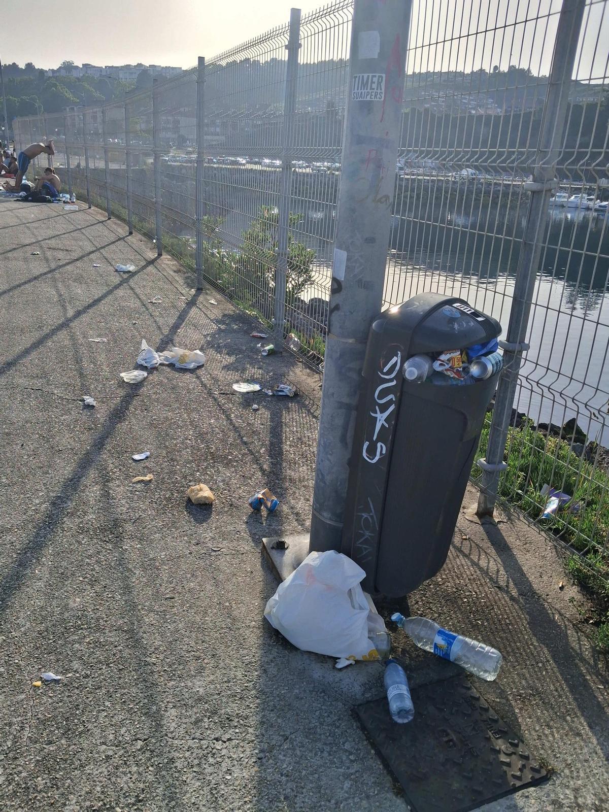 La situación actual de la zona.