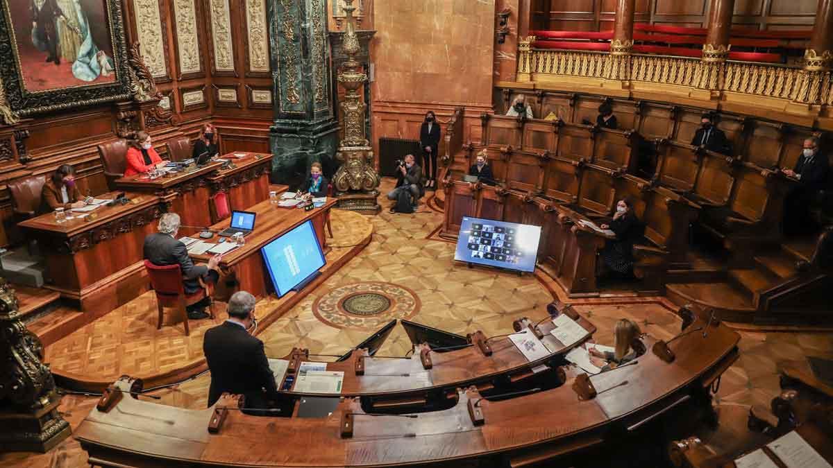 Pleno del Ajuntament de Barcelona