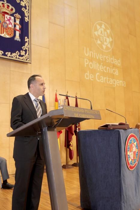 Toma de posesión del rector de la UPCT