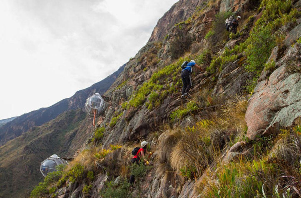 Skylodge, primer hotel colgante del mundo