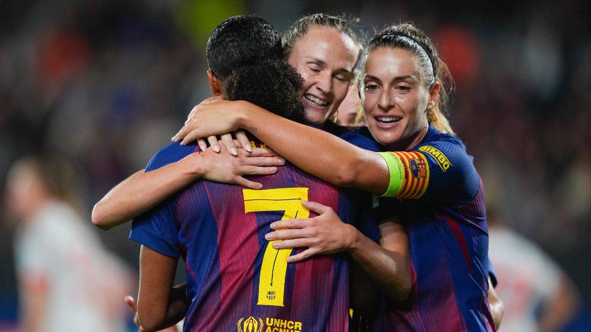 Este es el once del Barcelona contra la Roma en la jornada 2 de la fase liga de la Champions League Femenina