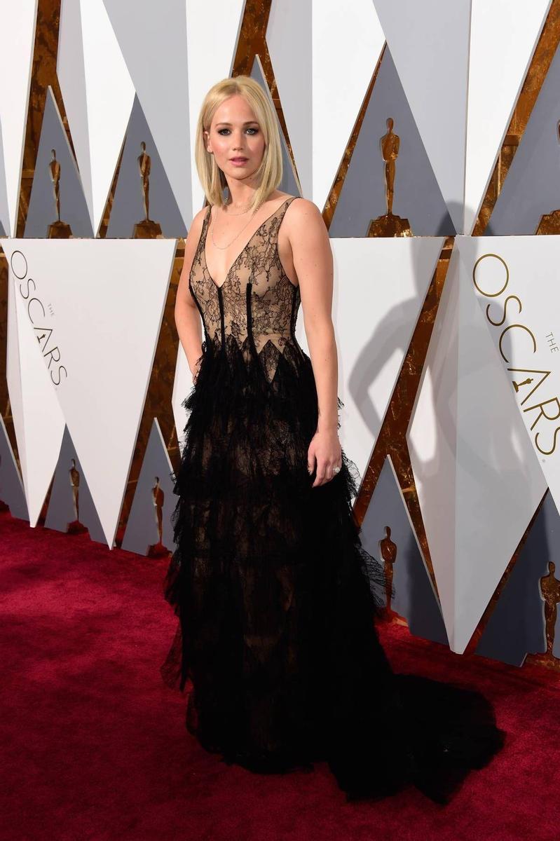 Jennifer Lawrence en los Oscar de 2017