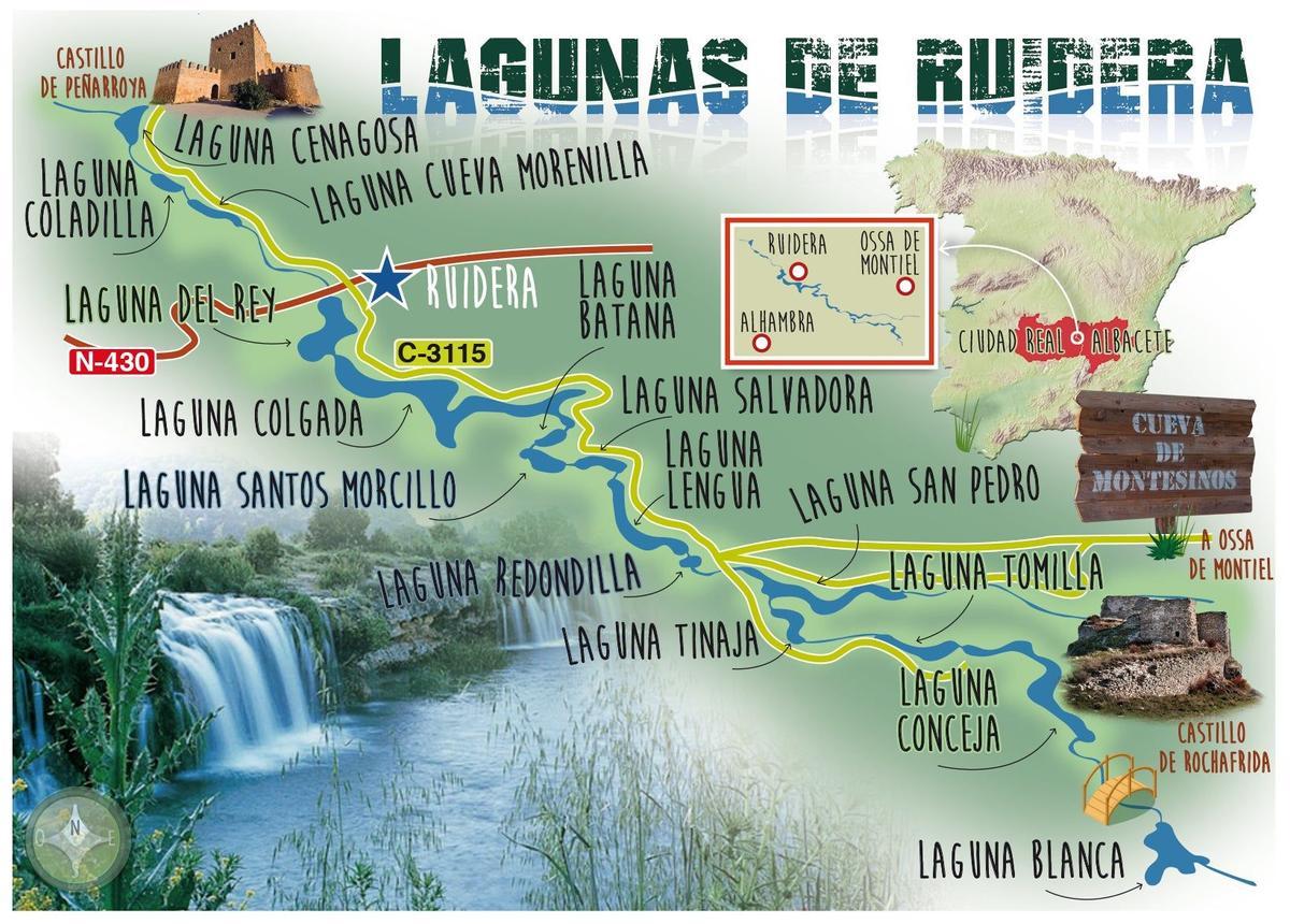 Lagunas de Ruidera: un paraíso turquesa en Castilla-La Mancha - Viajar