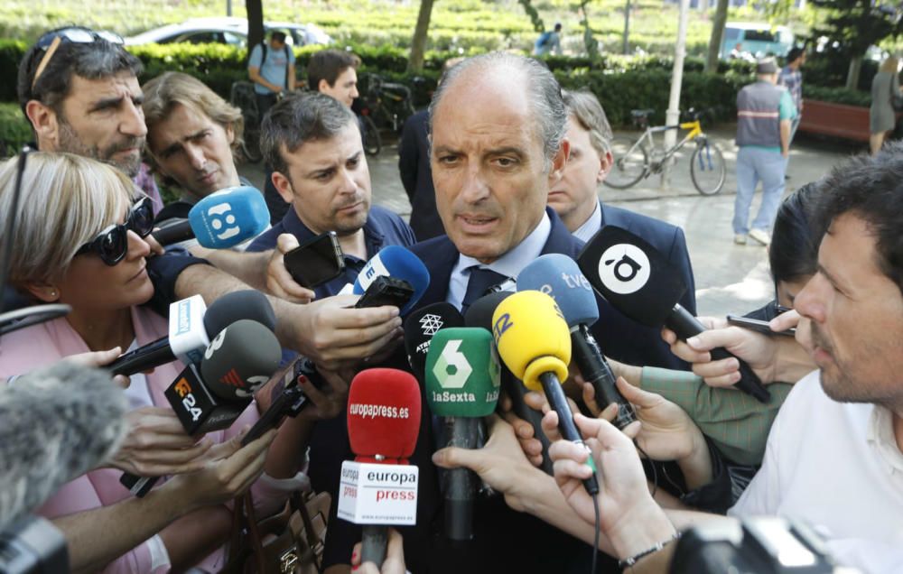 Camps declara ante la juez del caso Valmor