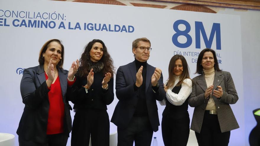 El PP de Feijóo celebra el 8M en Córdoba