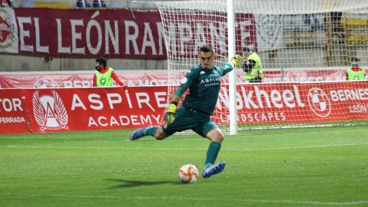 Edu Frías, nuevo portero de la Peña Deportiva.