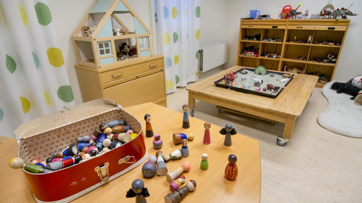 Interior de una Barnahus, para niños víctimas de abusos sexuales.