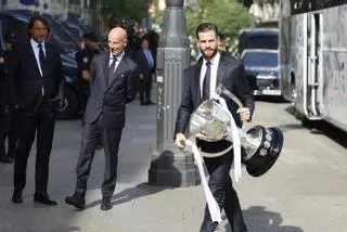 La celebración de la 36ª liga del Real Madrid, en imágenes