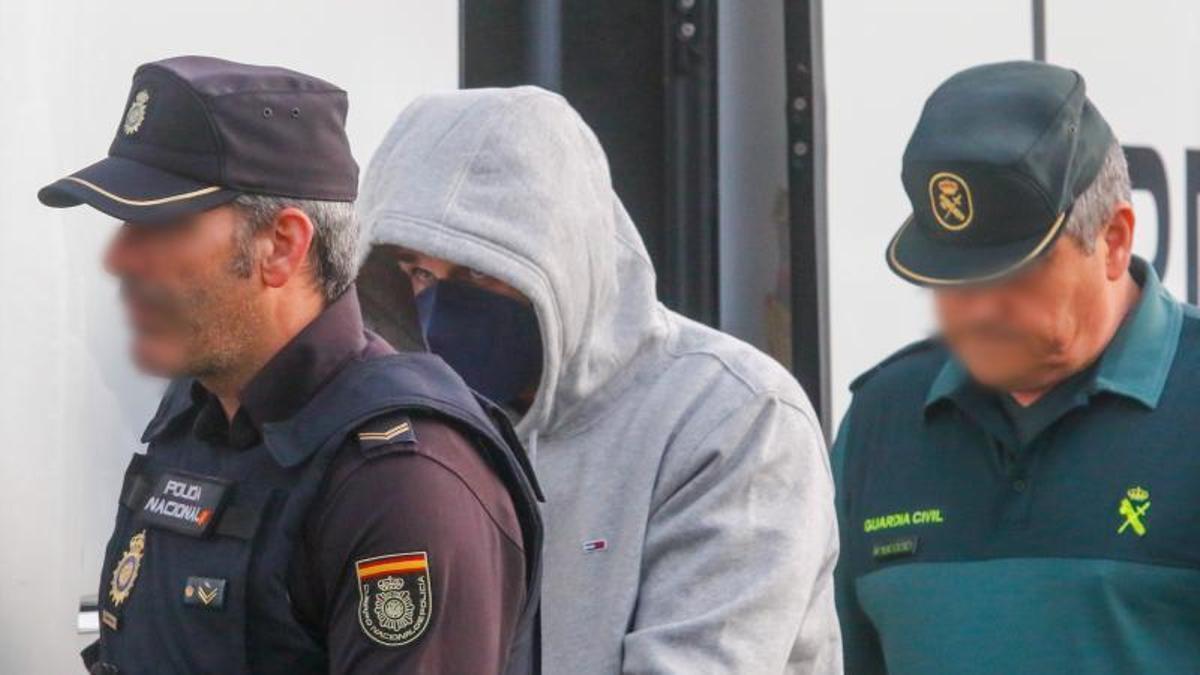 Uno de los detenidos juzgados en esta causa.