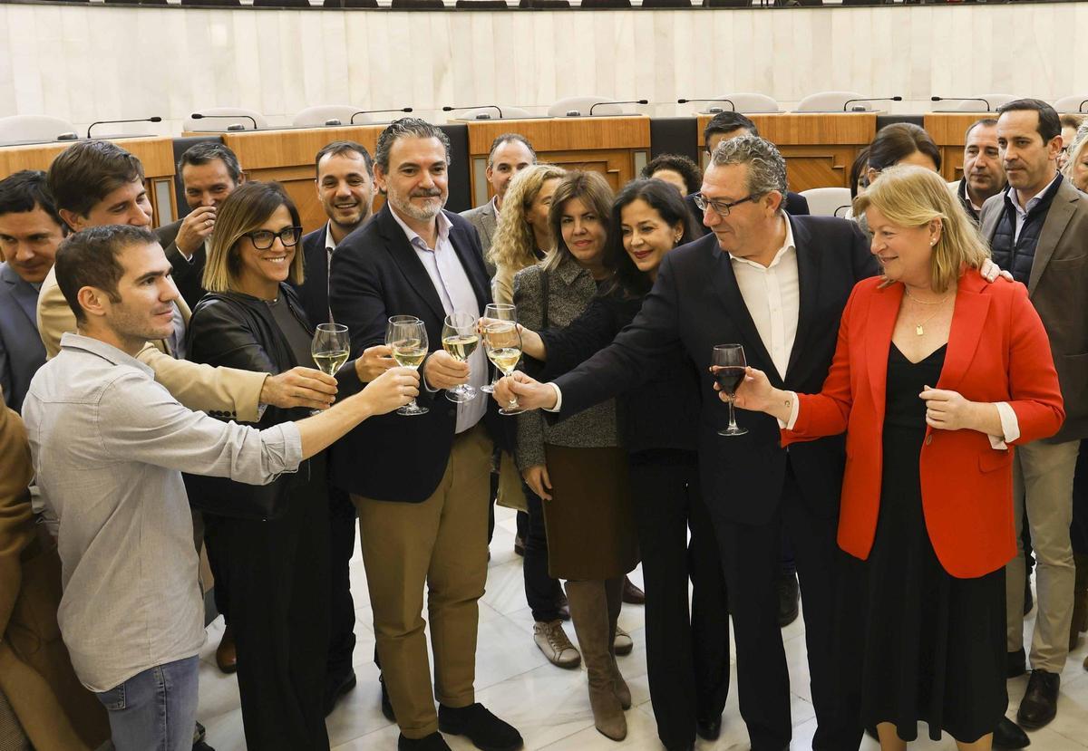 Brindis navideño de la Diputación de Alicante
