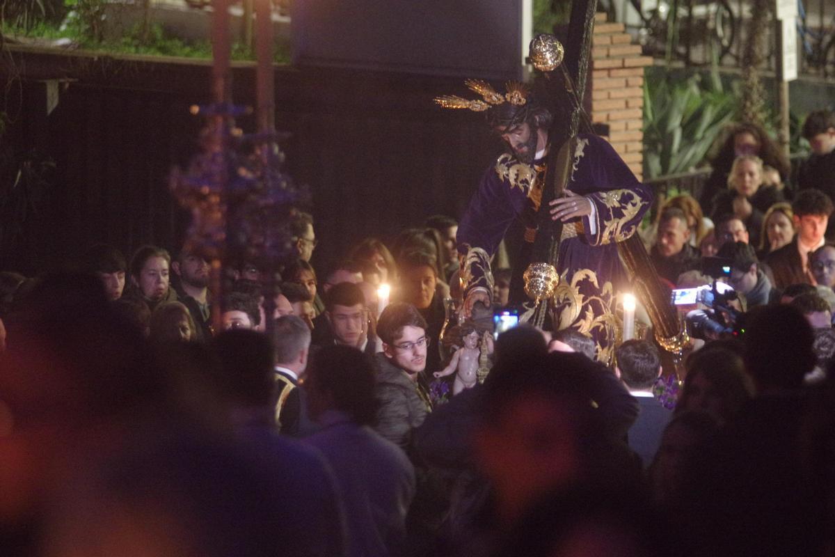 Vía Crucis oficial de Málaga presidido por el Señor de los Pasos en el Monte Calvario